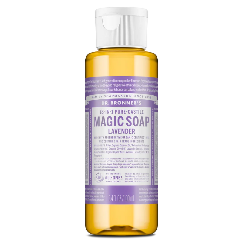 Dr Bronners - Pure Castile Soap - 3.4 oz