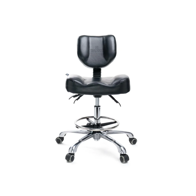 Adjustable Black Tattoo Artist Chair - 9942