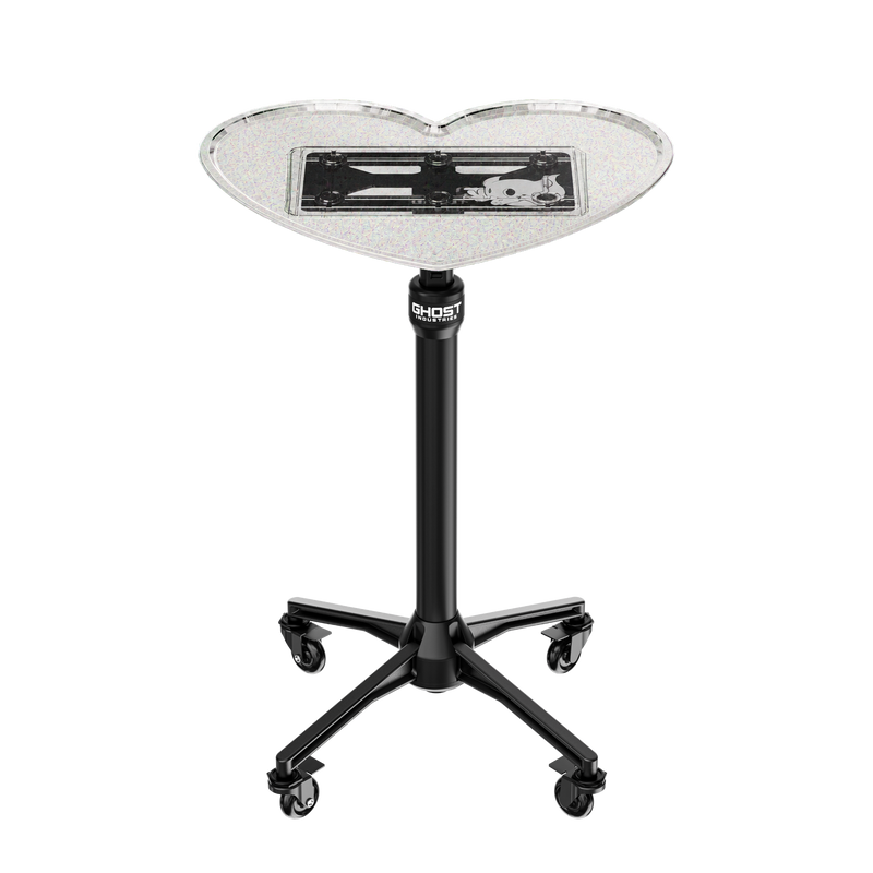 Ghost Tattoo - Heart Tray - Glitter <> Ghost Tattoo - Travel Base