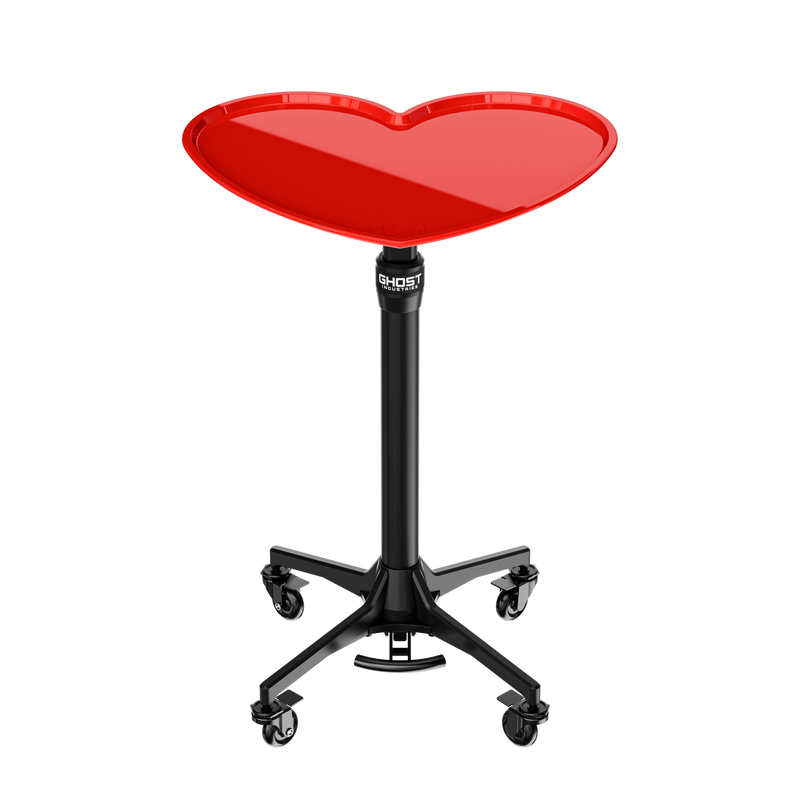 Ghost Tattoo - Heart Tray - Ritual Red <> Ghost Tattoo - Studio Base