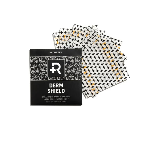 Recovery Derm Shield - 4'' x 4'' Sheets - Pack of 10