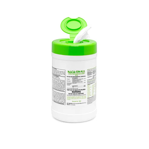 Madacide-FDW Plus Wipes - Canister 160 ct