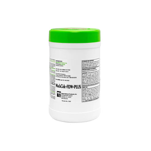 Madacide-FDW Plus Wipes - Canister 160 ct