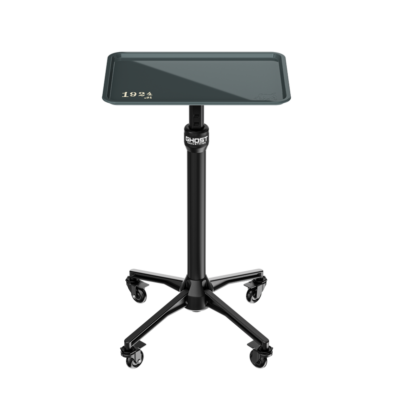 Ghost Tattoo - Mr. Skelly Tray - Ash & Iron (Muted Dark Grey) <> Ghost Tattoo - Travel Base