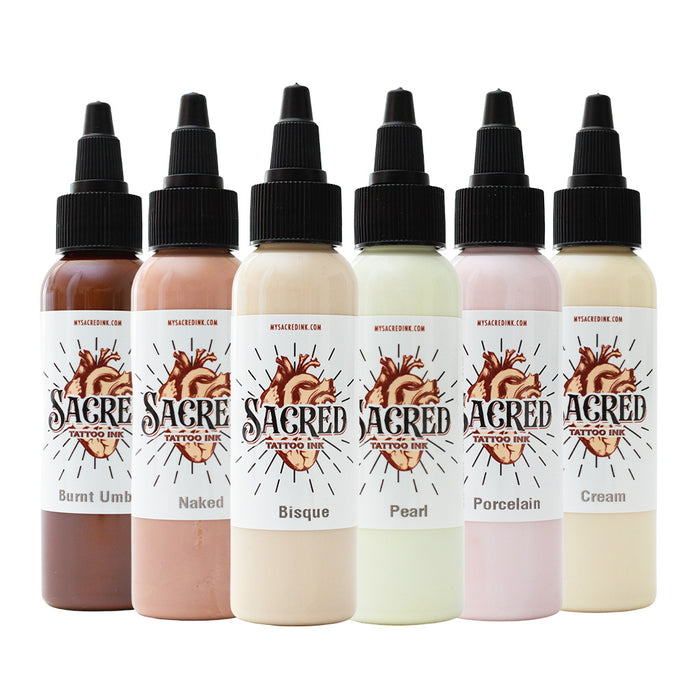 Sacred Ink Skin Tone Colors