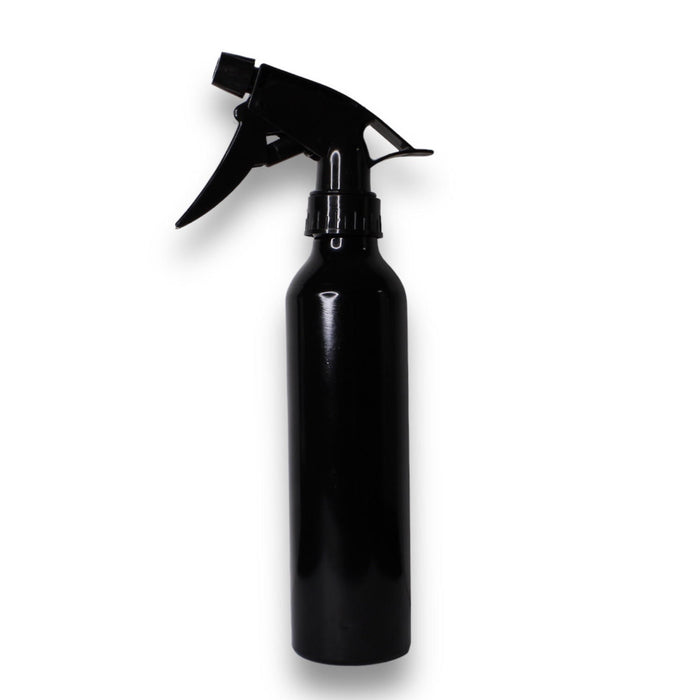 Black Aluminum Spray Bottle - 12 oz