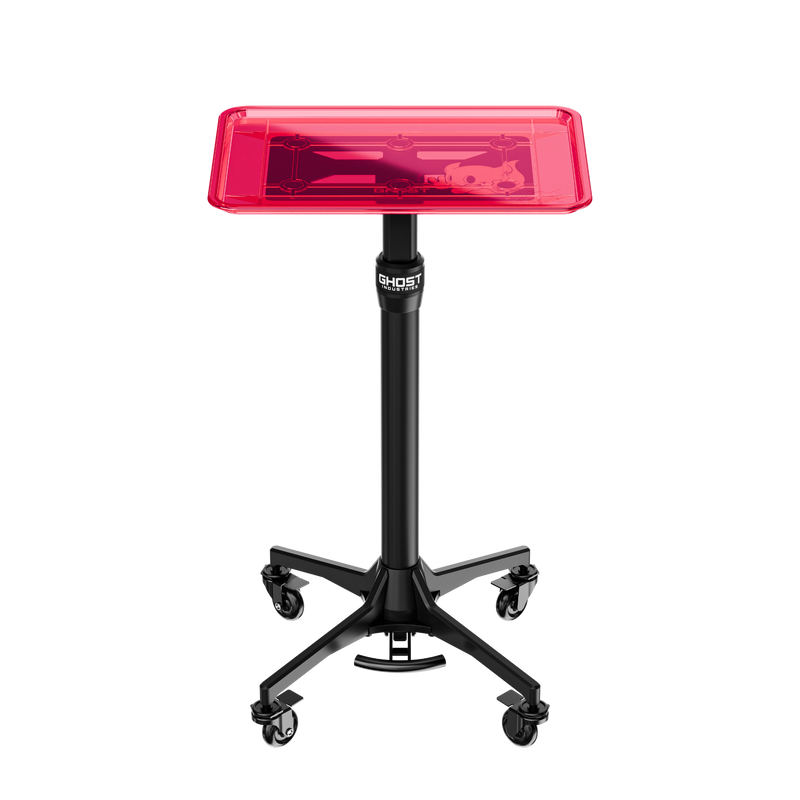 Ghost Tattoo - Standard Tray - Translucent Pink <> Ghost Tattoo - Studio Base