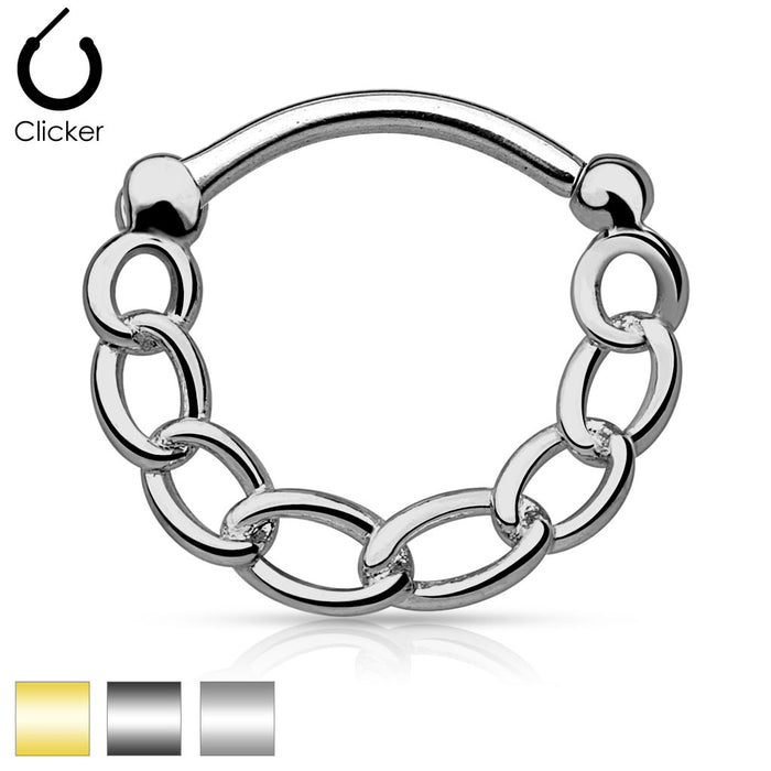 Chain Link Septum Clicker