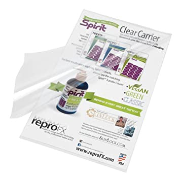 Spirit Clear Carrier Sheet - 14''