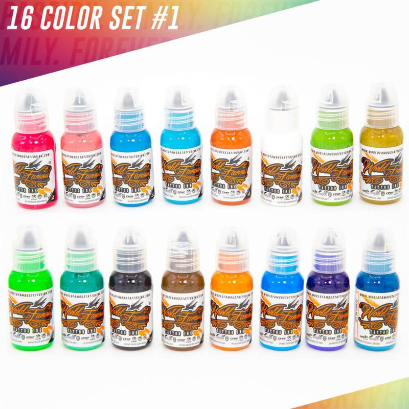 World Famous - 16 Color Set #1