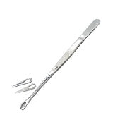 Mini Slotted Forester Tweezer w/ lock