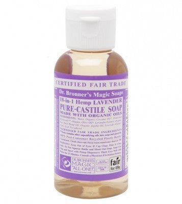 Dr Bronners - Pure Castile Soap - 2 oz