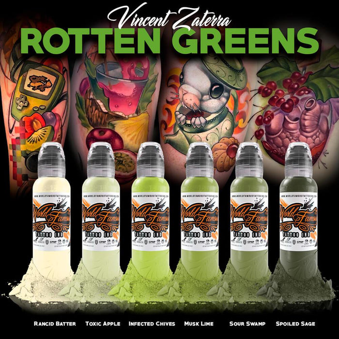 World Famous Vincent Zaterra Rotten Green Set - 4 oz
