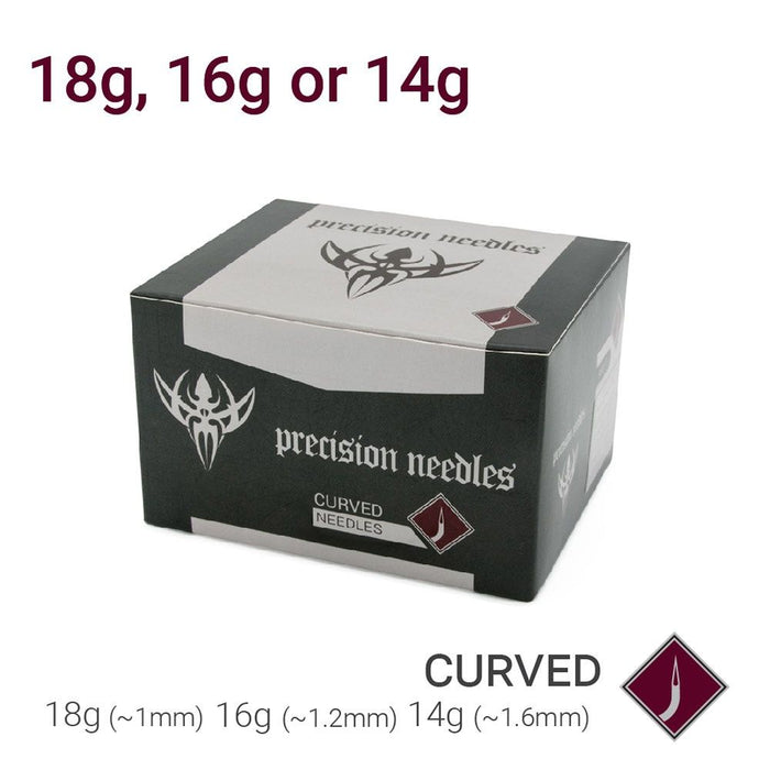 Precision Curved Piercing Needles