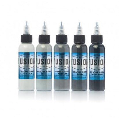 Fusion Ink - Opaque Gray Set