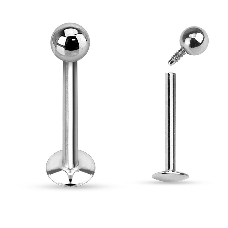Stainless Labret - Internally Threaded