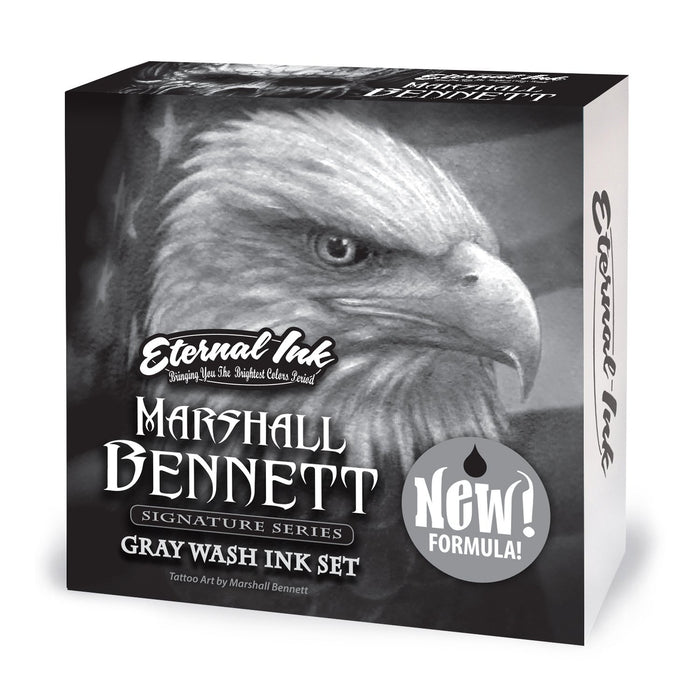 Eternal Ink - Marshall Bennett Grey Wash Set - 2 oz