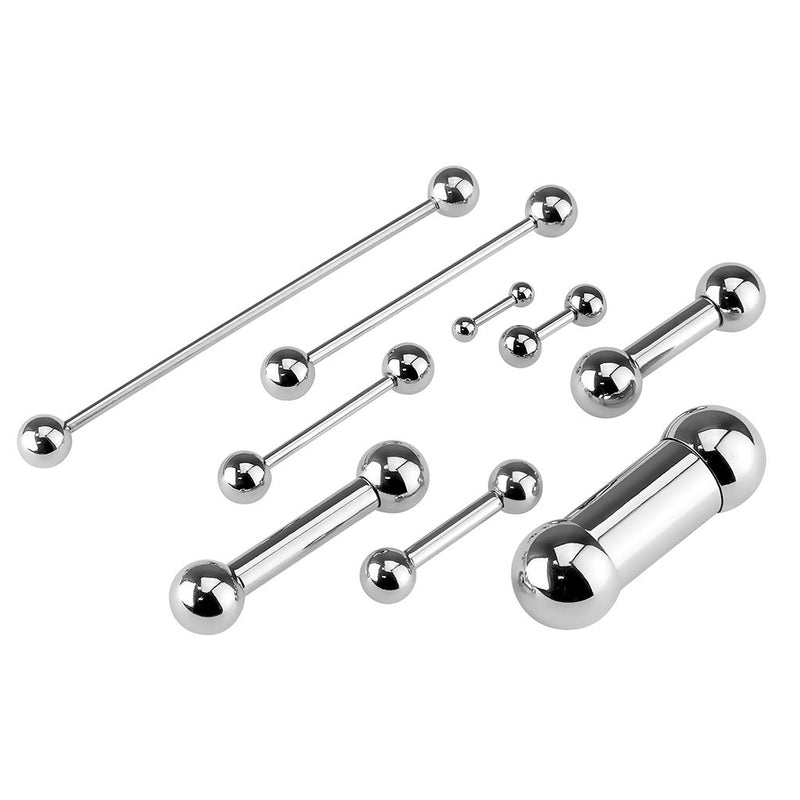 Stainless Steel Barbell - Externally Threaded