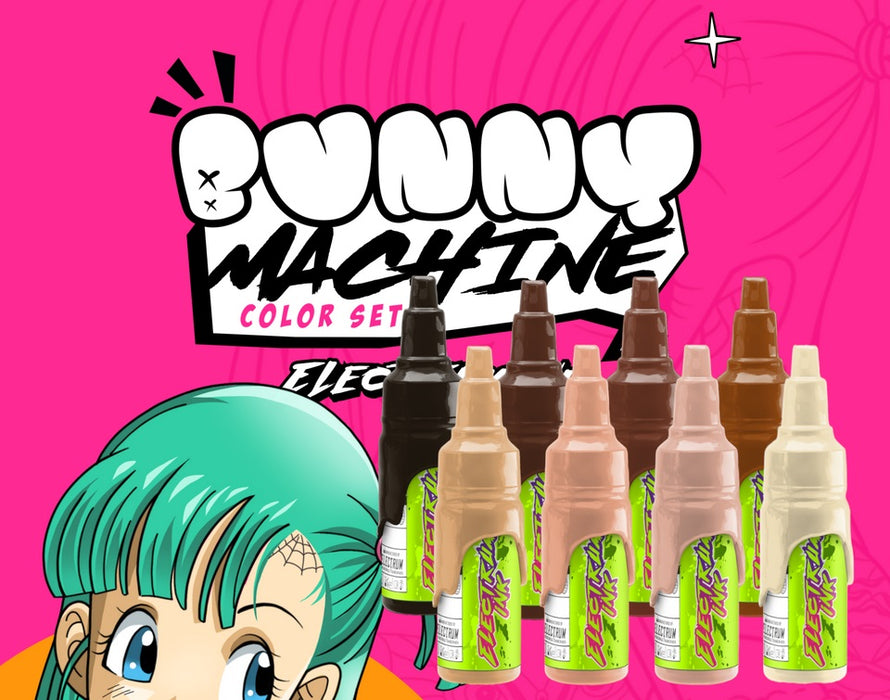 Electrum Ink - 8 Color Bunny Machine's Skin Tone Set