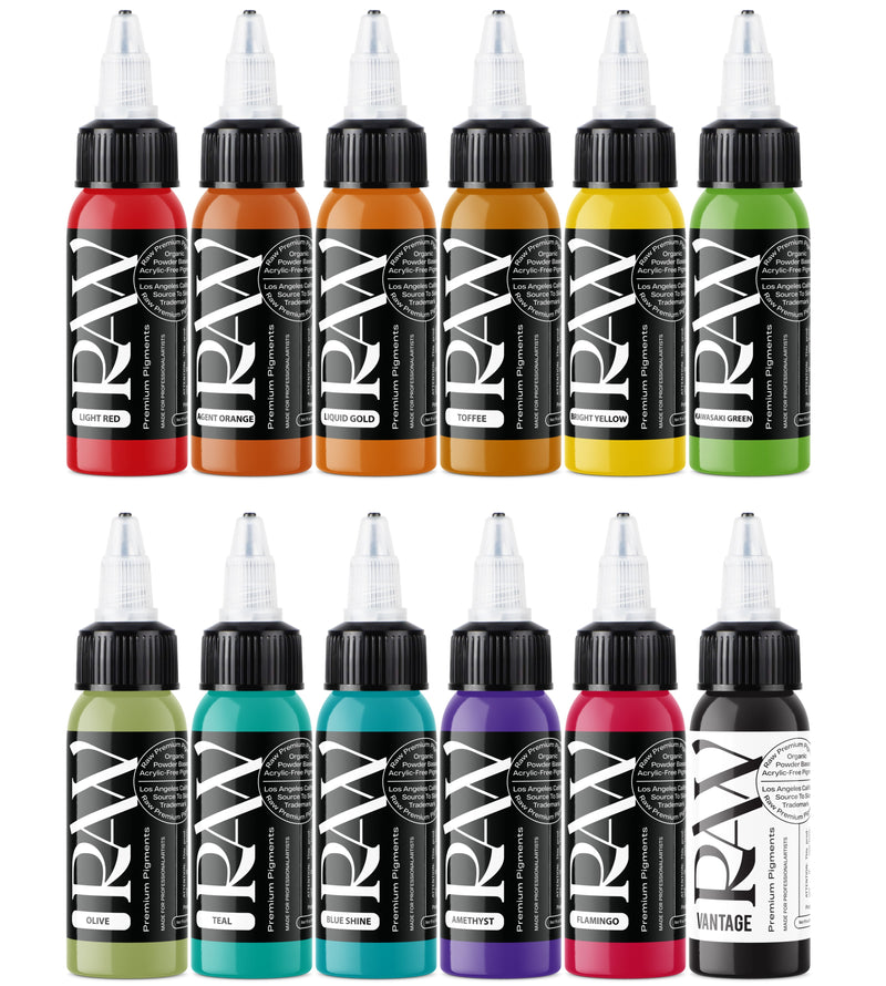 Raw Pigments - 1 oz Colors