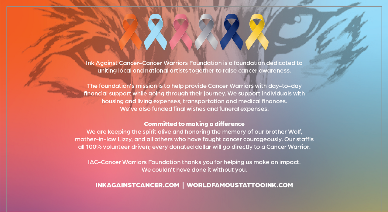 World Famous - Warrior Set - Ink Against Cancer