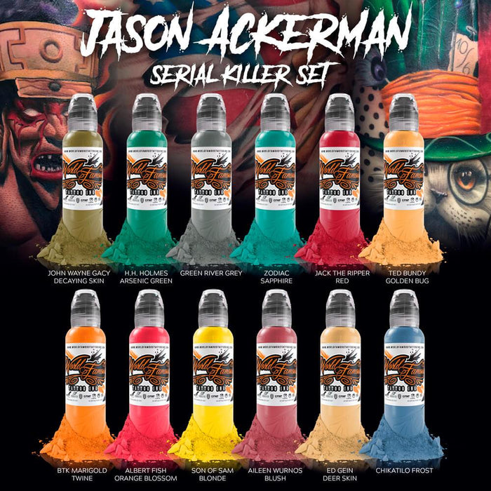 World Famous - Jason Ackerman Serial Killer Colors