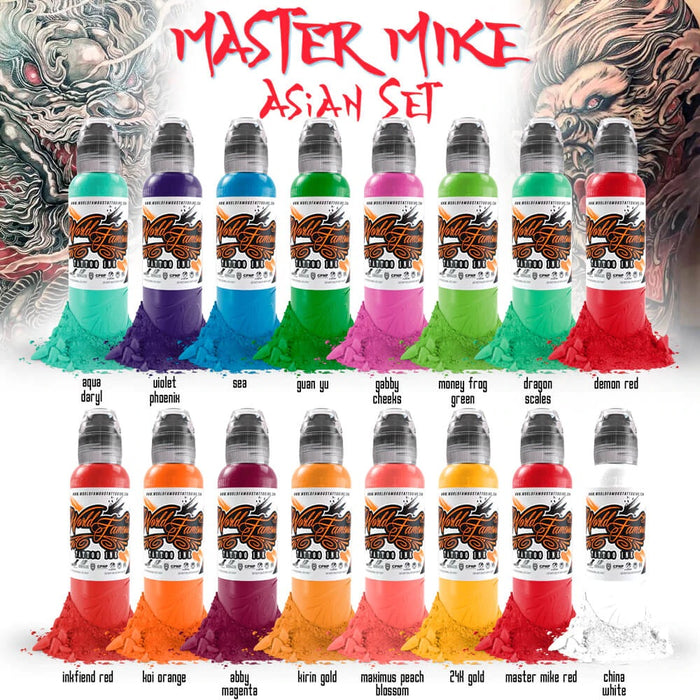 World Famous - Master Mike Asian Colors