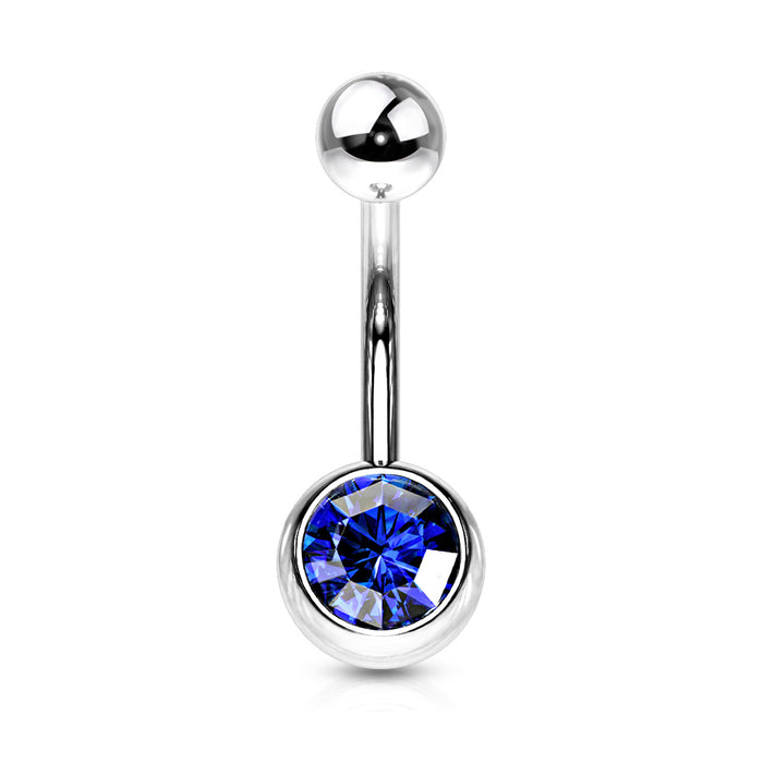 Single Jeweled Navel w/ Standard Jewel