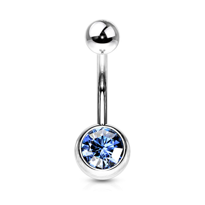 Single Jeweled Navel w/ Standard Jewel