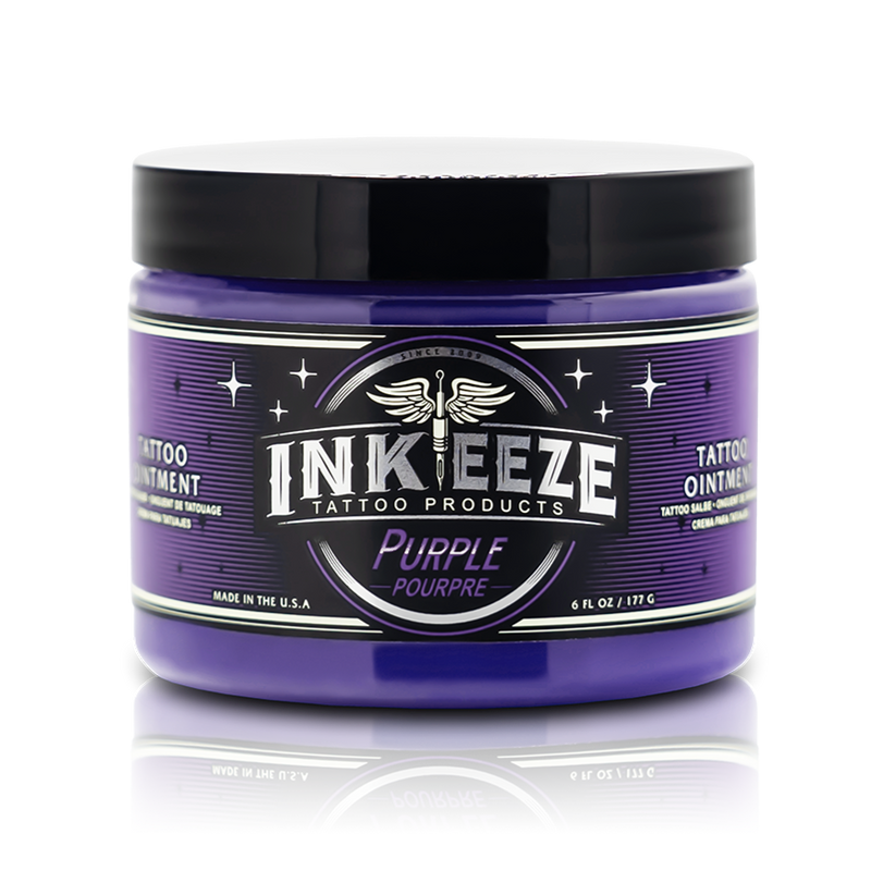 Ink-EEZE Purple Tattoo Ointment - 6 oz