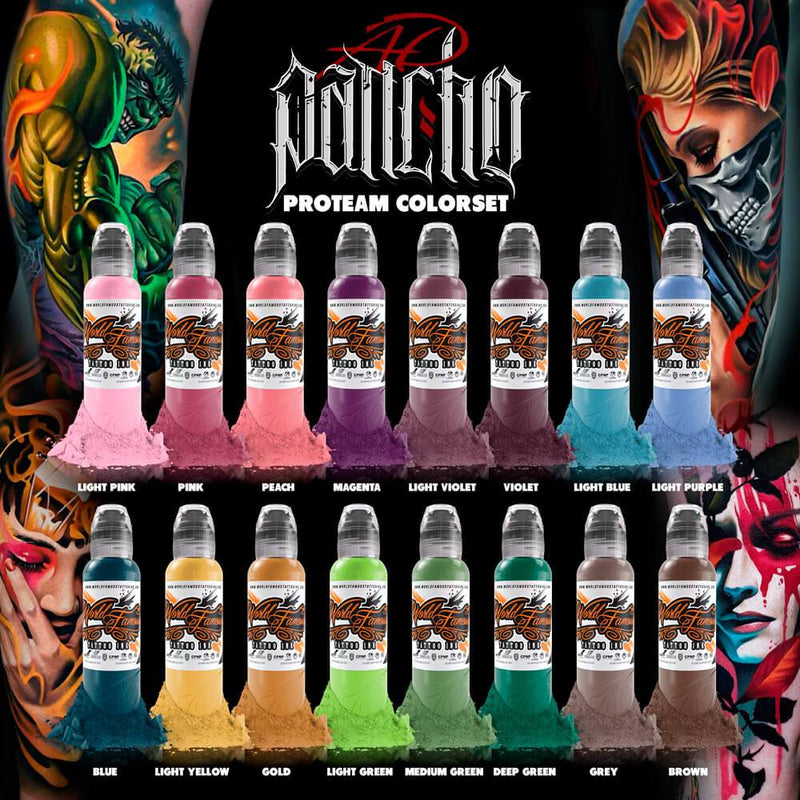 World Famous - A.D. Pancho 16 Color Set