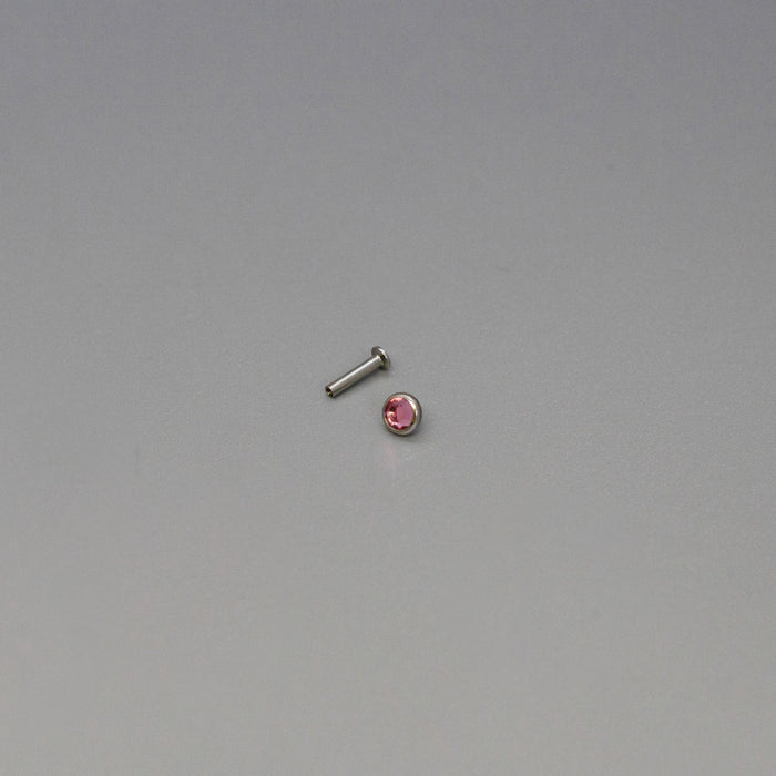 Helix Flat Back Barbell w/ Jewel