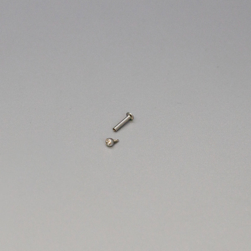 Helix Flat Back Barbell w/ Jewel