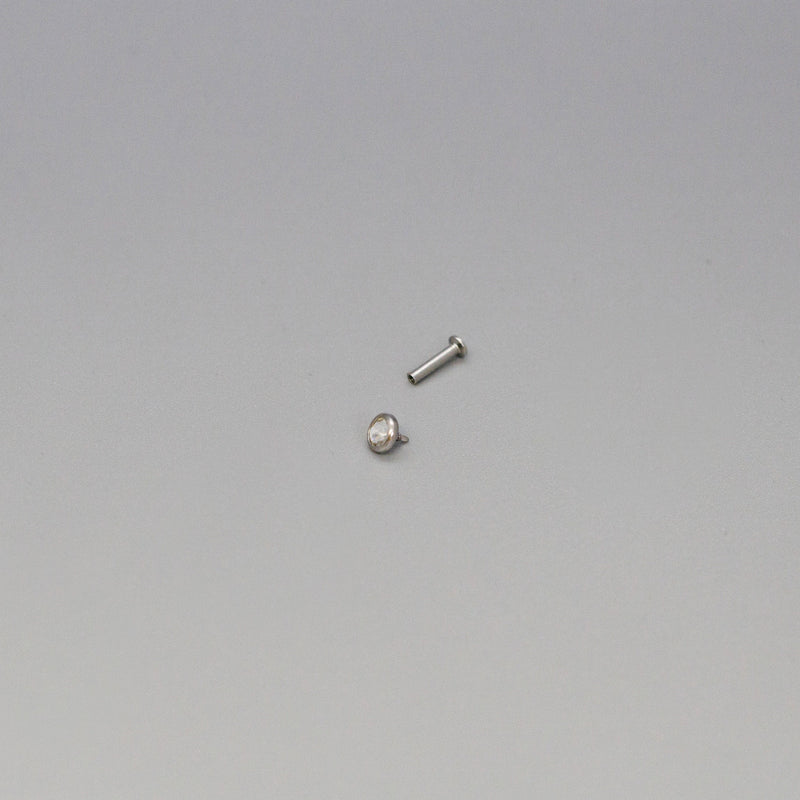 Helix Flat Back Barbell w/ Jewel