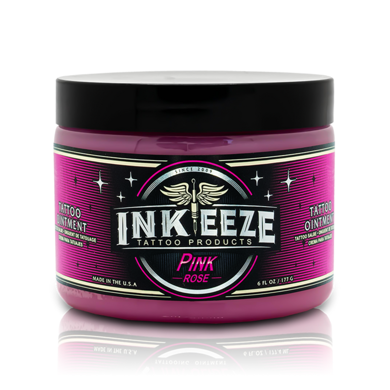 Ink-EEZE Pink Tattoo Ointment - 6 oz