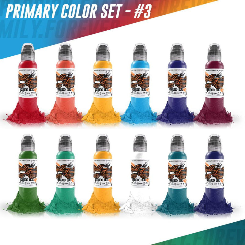 World Famous Primary Color Set #3