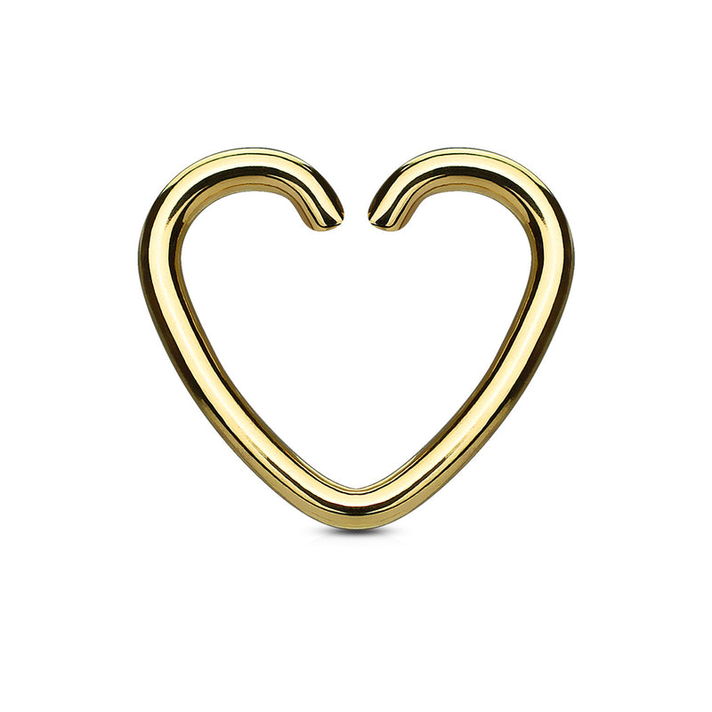 16 Ga Heart Ring