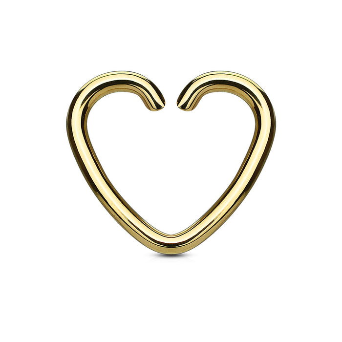 16 Ga Heart Ring
