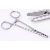 Notched Tip Dermal Anchor Forceps