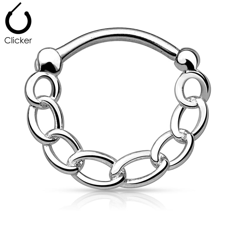 Chain Link Septum Clicker