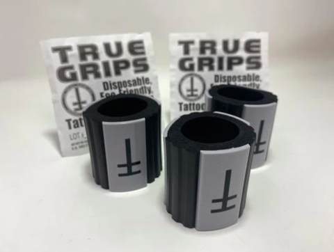 True Grip 5 - Disposable Memory Foam Tattoo Pen Grip Covers