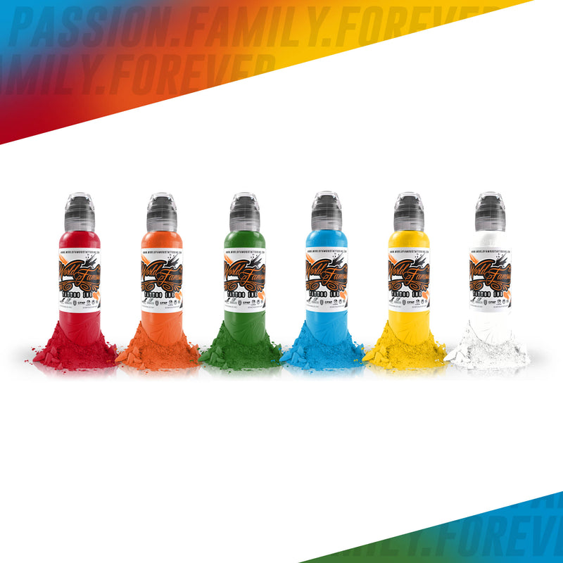 World Famous - 6 Color Sample Set