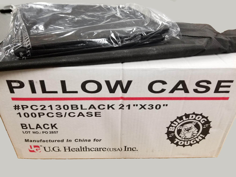 Bulldog Premium Black Pillow Case