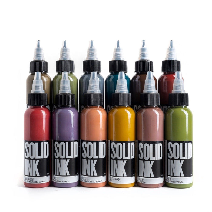 Solid Ink - Opaque Earth Set - 2 oz