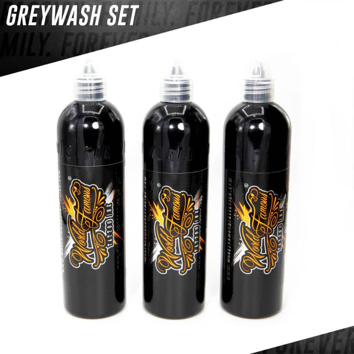World Famous Charcoal Greywash Set - 4 oz