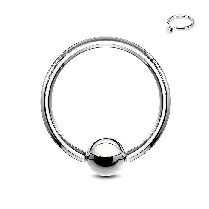 Stainless Captive Bead Ring