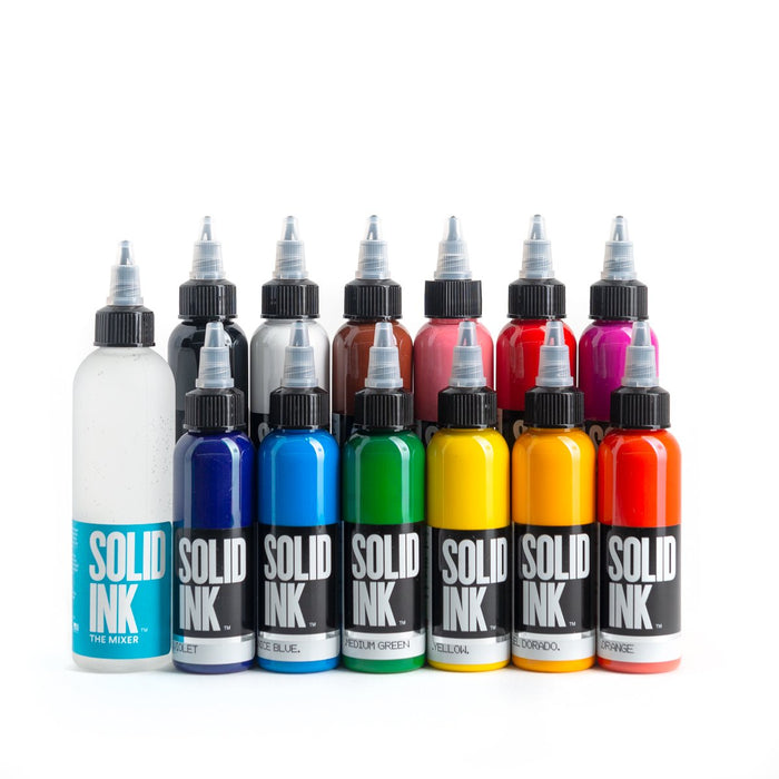 Solid Ink - 12 Color Set - 1 oz