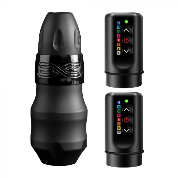 FK Irons EXO Tattoo Machine with 2 PowerBolts — 5th Avenue Studio