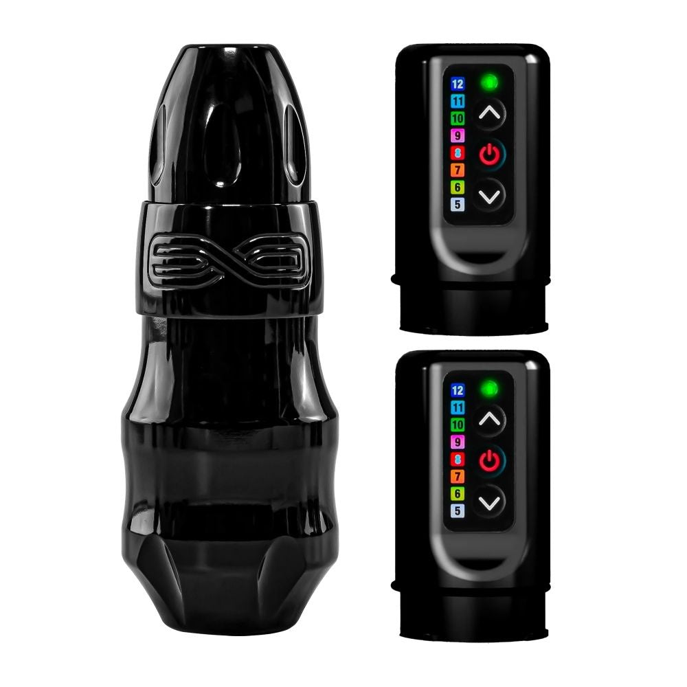 FK Irons EXO タトゥーマシンセット FK Irons EXO Tattoo Machine with 2 PowerBolts — 5th Avenue Studio