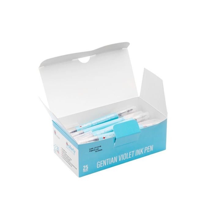 Saferly Professional Tattoo Stencil Markers — Box of 25